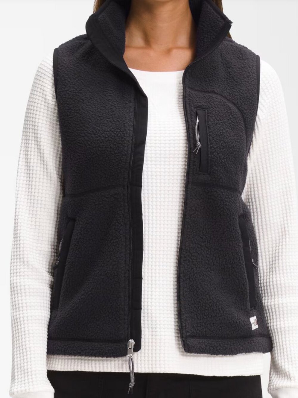 The North Face Cragmont Sherpa Fleece Vest RARE